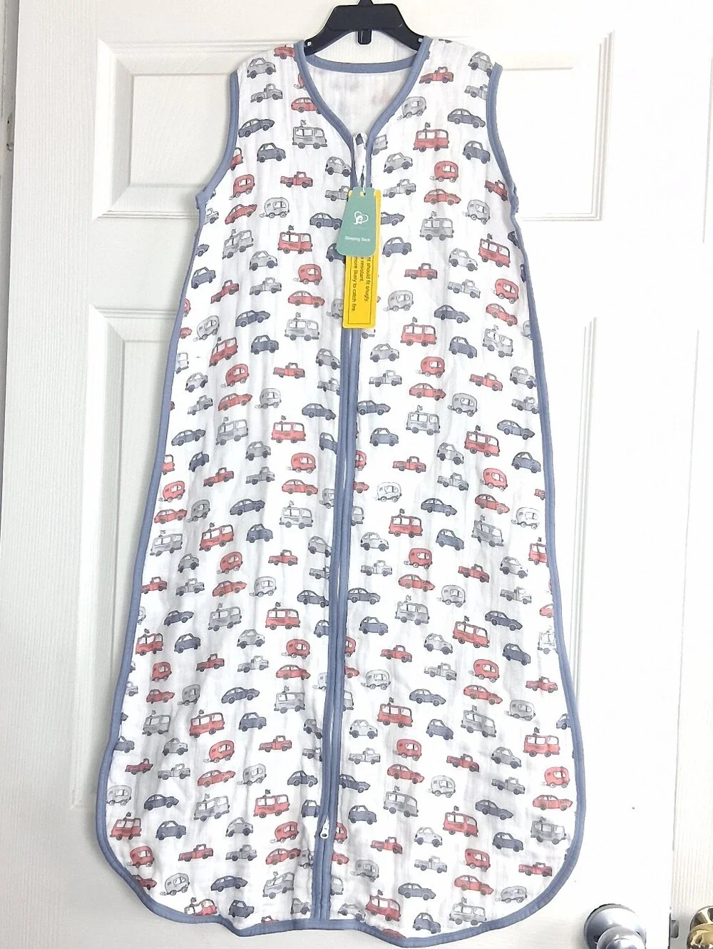 TADO Muslin Cars Trucks Sleeping Sack XL